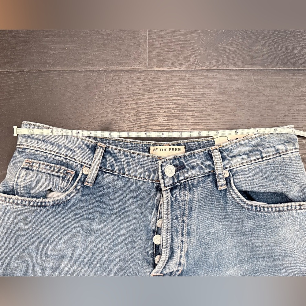 NWT Free People Westward Demi High-Rise barrel Jeans. - Picture 6 of 6